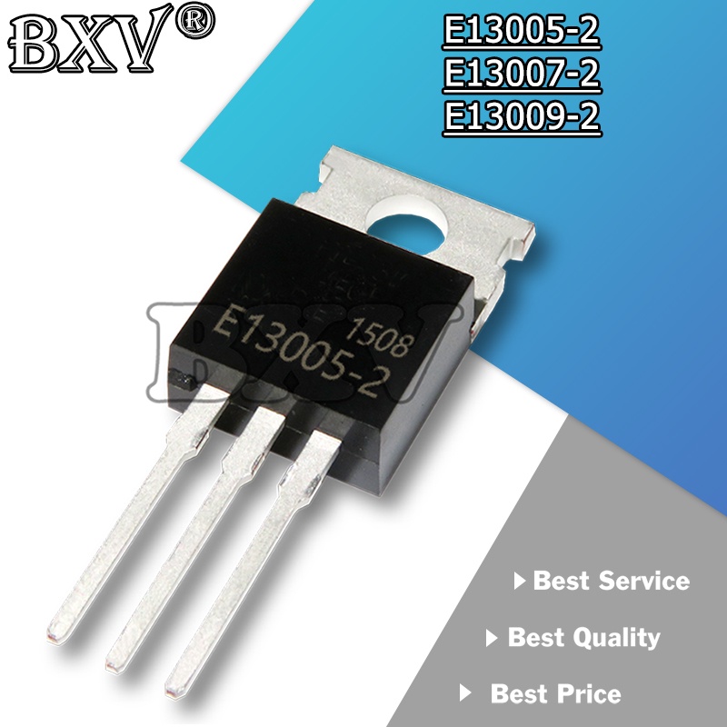 ทรานซิสเตอร์ E13005-2 E13007-2 E13009-2 E13005 E13007 E13009 13005 13007 13009 IBUW TO-220 10 ชิ้นต่