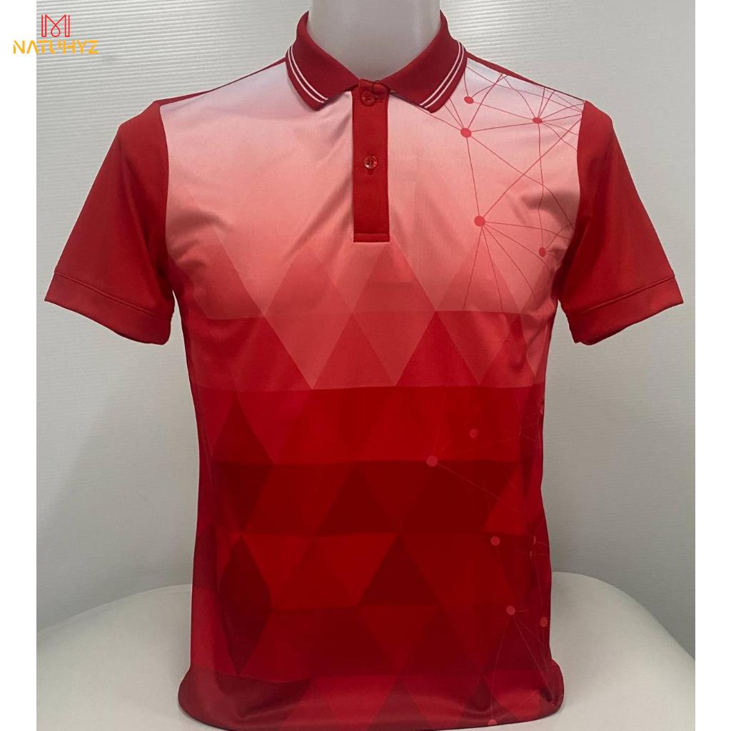 (โพลิแกน เอส)เสื้อกีฬา เสื้อโปโลกีฬา รหัส PS021 ชุดสีที่ 2 มี 4 สี ขนาด XS-3XL