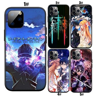 เคสโทรศัพท์มือถือ ลาย Sword Art Online สําหรับ iPhone SE XR 5 5s 6 6s 7 8 Plus 11 Pro Max ILL82