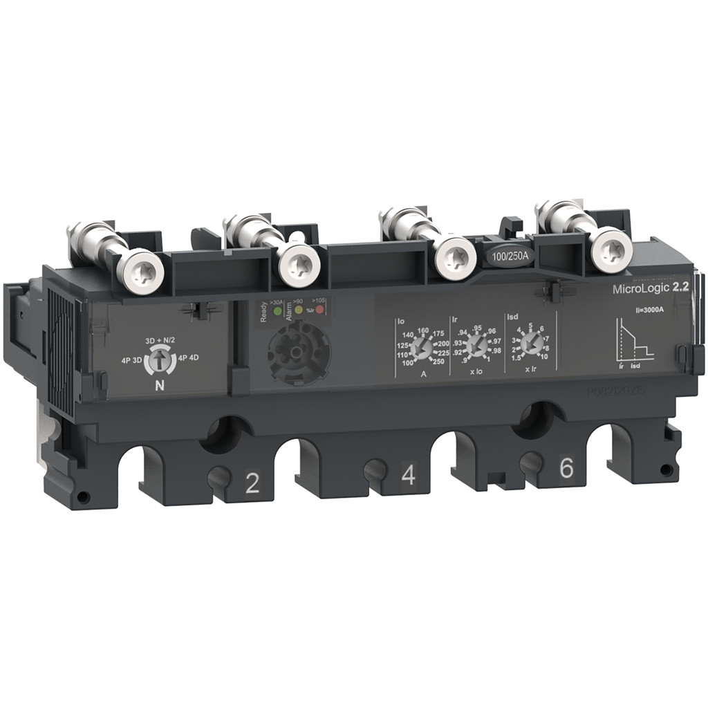 SZ C1042D040 TRIP UNIT NSX100 AC 4P4D 40A 2.2 หน่วยการเดินทาง MicroLogic 2.2 สําหรับ ComPacT NSX 100