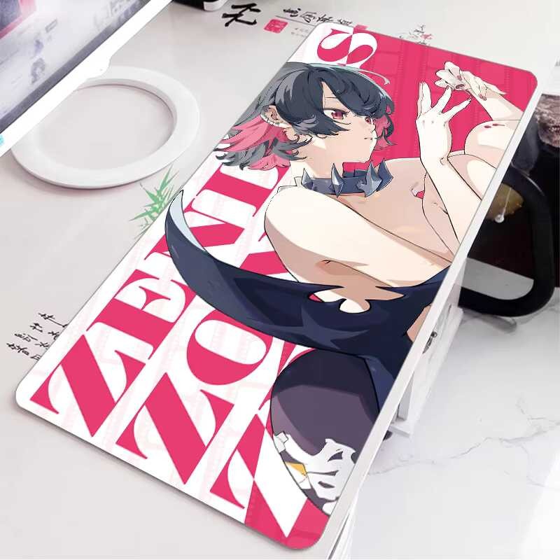 Zenless Zone Zero แผ่นรองเมาส์ ZZZ เกม Hoshimi Miyabi Mousepad Nicole Ellen Jane คีย์บอร์ดแผ่นรองโต๊ะ XXL อะนิเมะสาว Mousepad