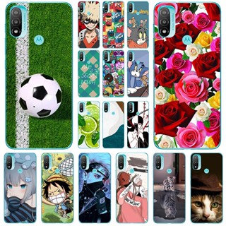 เคสโทรศัพท์มือถือนิ่ม ลายการ์ตูนฟุตบอลน่ารัก สําหรับ MOTO E20 XT2155 MOTO E30 XT2158 MOTO E40 MOTO E32S E32