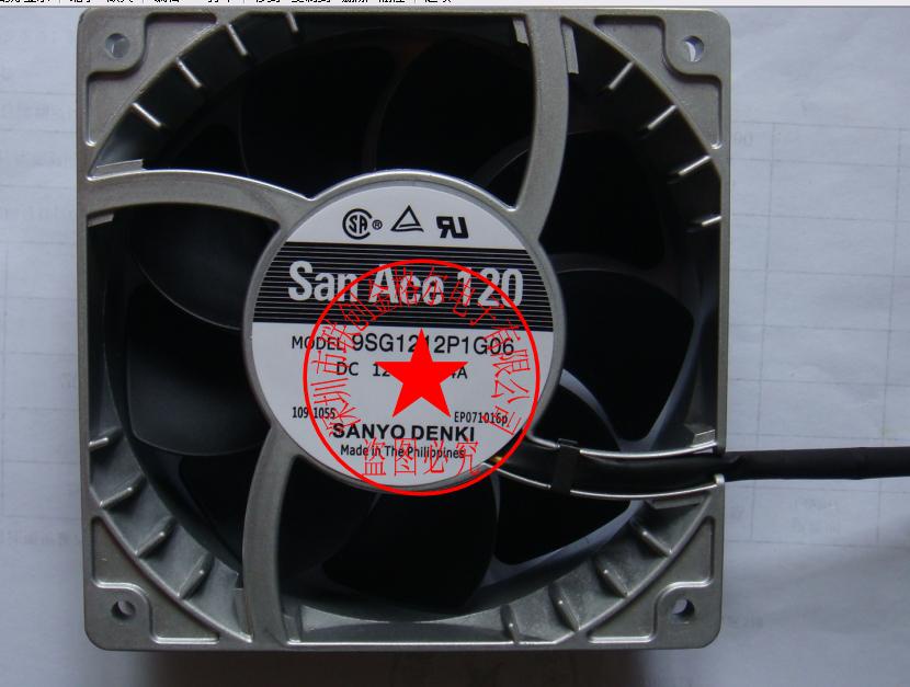 พัดลมนําเข้าพร้อมโครงอลูมิเนียมญี่ปุ่นแท้ 9SG1248P1G03 DC48V 1A 9SG1248P1G11