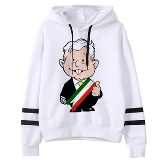 เสื้อฮู้ดดี้ แบบสวมหัว ลายการ์ตูนอนิเมะ Amlo สไตล์เกาหลี โกธิค สําหรับผู้หญิง