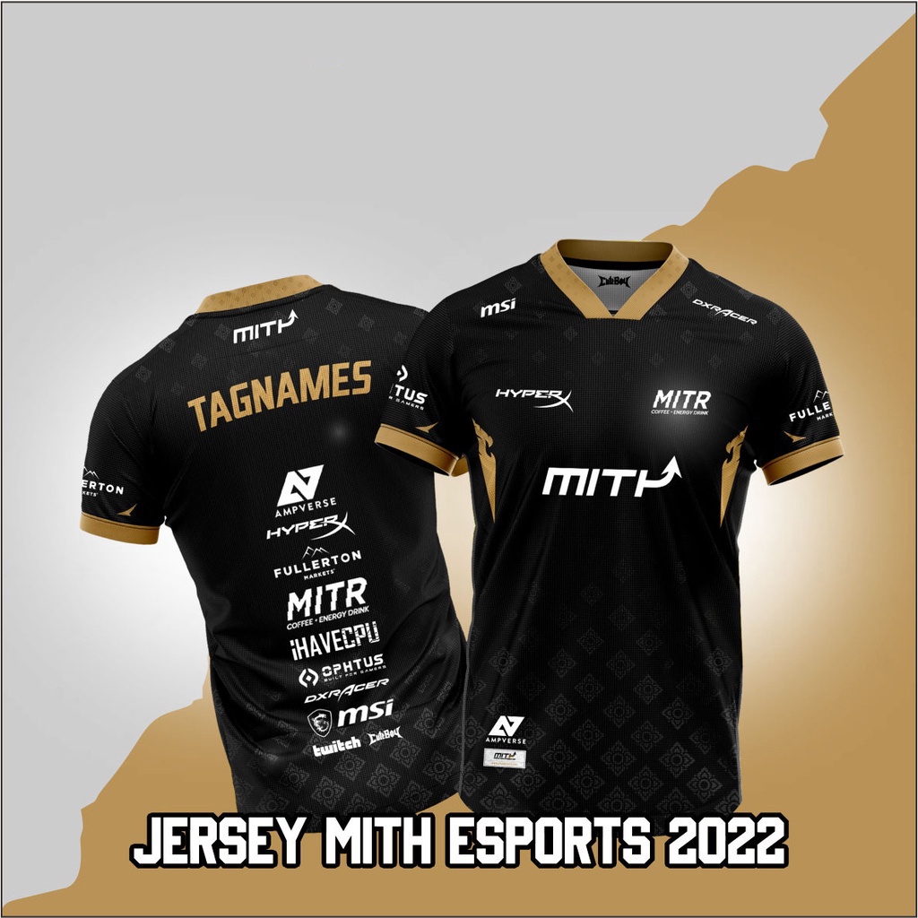 Mith ESPORTS JERSEY PUBG ไทยแลนด์ ใหม่
