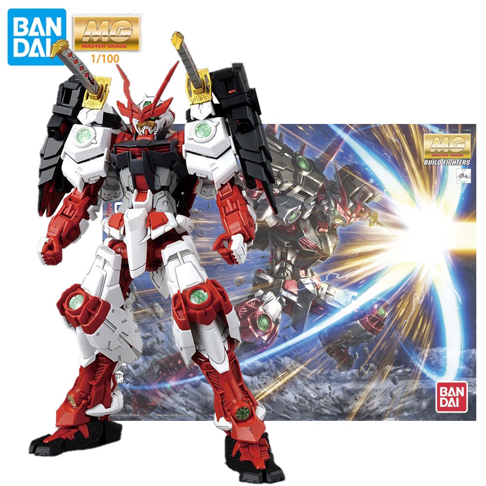 Bandai Gundam MG 1/100 Sengoku Gundam Astray Red Frame BF Action Figures Assembly Model Toys