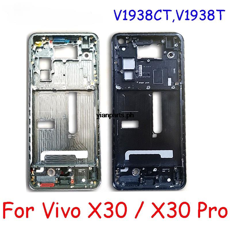 Guoy- คุณภาพดีที่สุดกรอบกลาง/กรอบด้านหน้าสําหรับ VIVO X30 V1938CT / X30 Pro V1938T กรอบด้านหน้าที่อย
