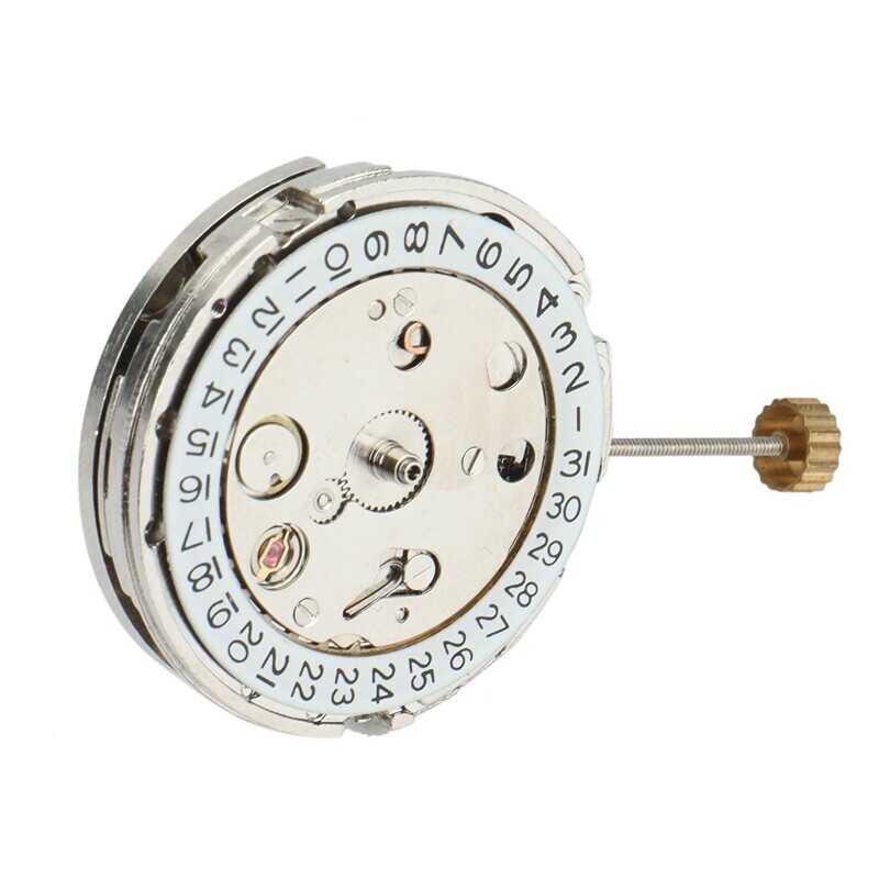 8205 8215 Automatic Mechanical Movement Suitable For Dg2813 Watch Repair Tool Parts (3-Pin, Sier)