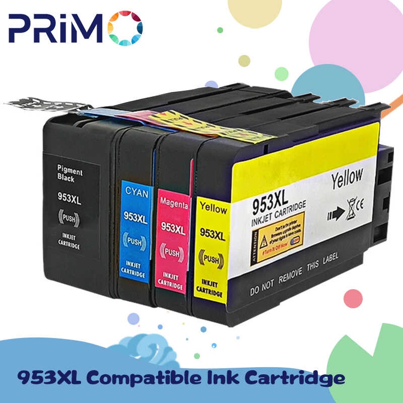 ภาพใหญ่: 953XL 953 HP953XL HP953 ตลับหมึกที่รองรับสำหรับ HP Officejet Pro 7720 7730 7740