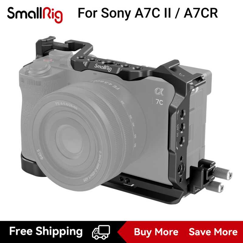 Smallrig กรงชุดอุปกรณ์ Sony A7c II / A7cr 4422