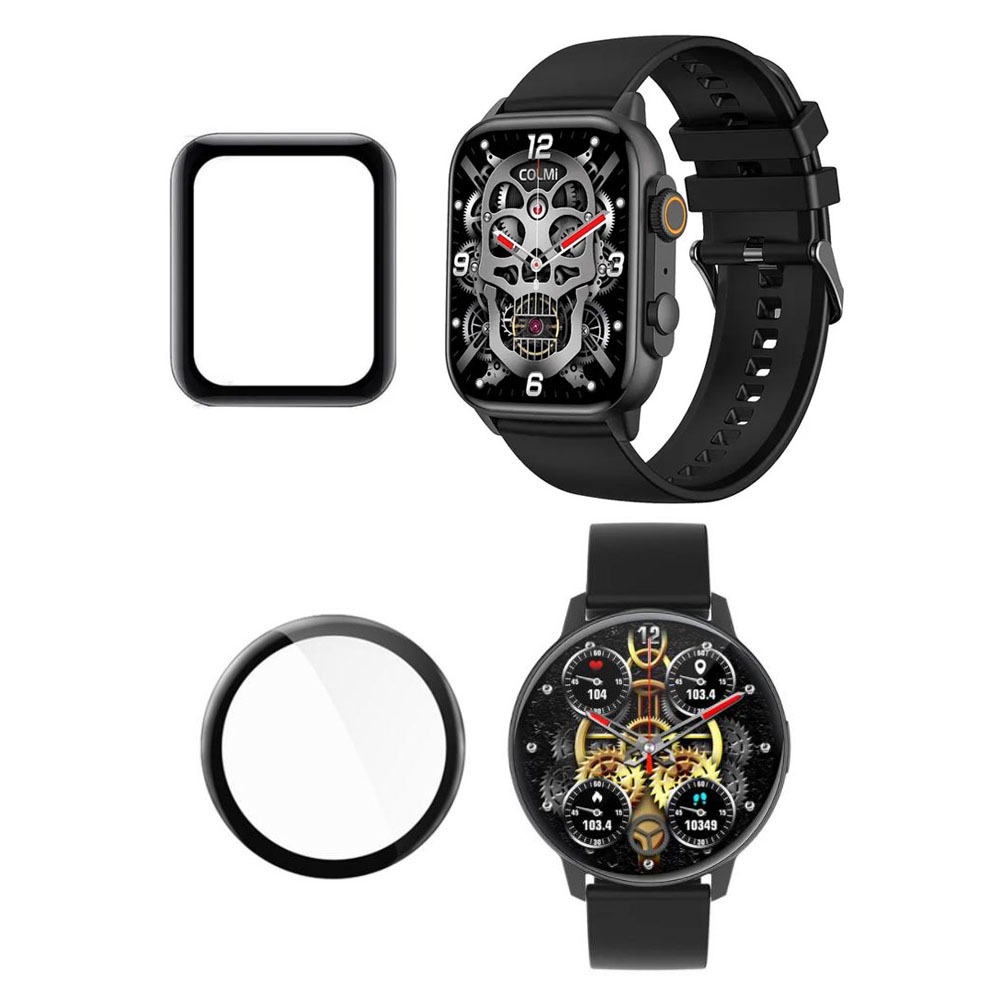 Colmi P71 P68 P60 ฟิล์มป้องกันเต็มรูปแบบ สําหรับ Colmi P71 P68 P60 Smart Watch 5D โค้ง นิ่ม ป้องกันห