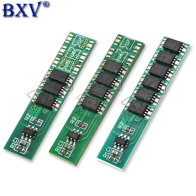 3MOS 4MOS 6MOS 1S 3.7V Li-ion BMS PCM แบตเตอรี่ป้องกัน PCM สําหรับ 18650 แบตเตอรี่ลิเธียม Lion แบตเต