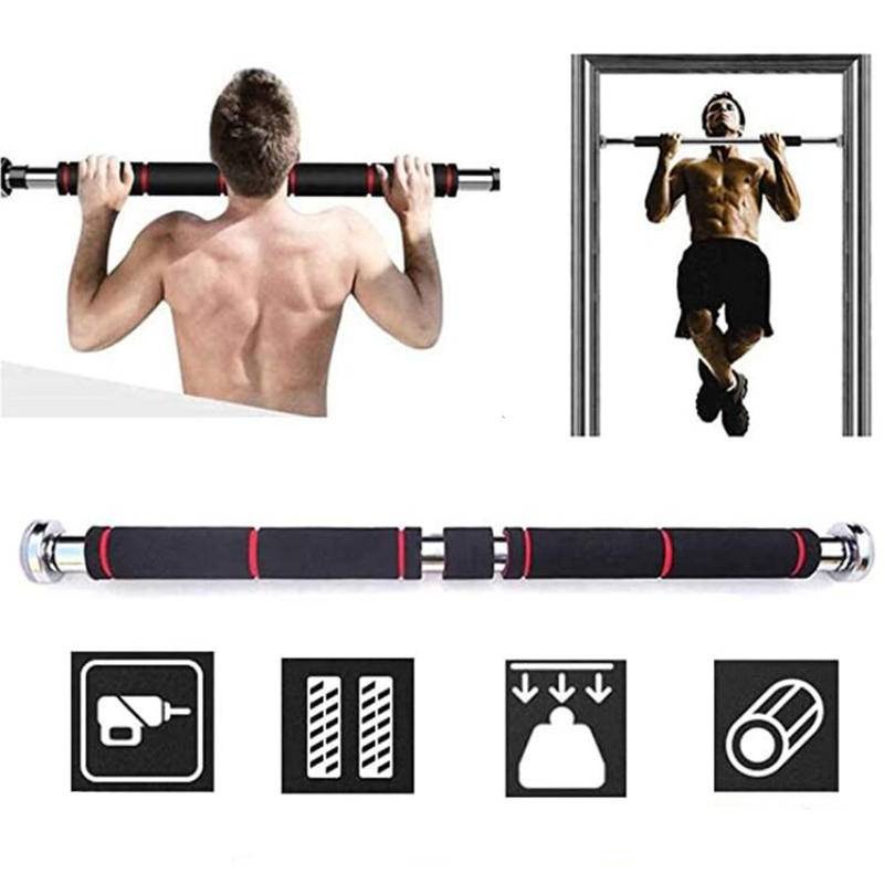 hot🔥การประกันคุณภาพ🔥 import Door Way Pull Up Bar Push Up Workout Gym Chin Up Bar Doorway Exercise
