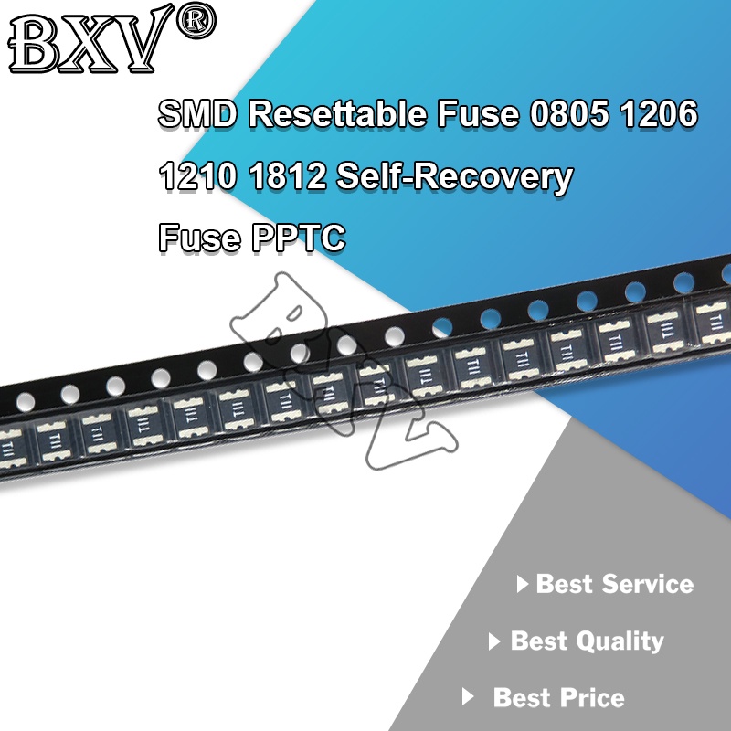 ฟิวส์รีเซ็ตได้ PPTC 0805 1206 1210 1812 0.1A 0.2A 0.3A 0.5A 0.75A 1A 1.1A 2A 3A 20 ชิ้น