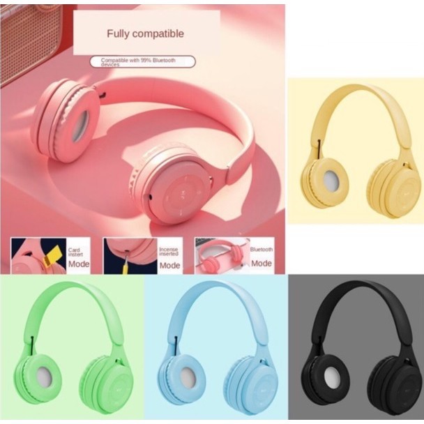 hot🔥การประกันคุณภาพ🔥 import Wireless Bluetooth Headphone P47 Y08 Extra Bass Wireless Headphones M