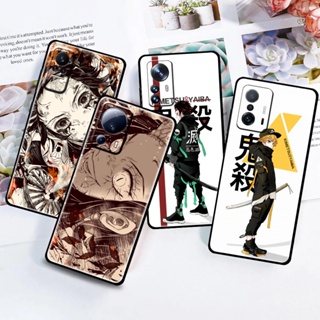 เคสโทรศัพท์มือถือ ซิลิโคนนิ่ม ป้องกันกล้อง ลายการ์ตูนอนิเมะ Demon Slayer สําหรับ Xiaomi 10 10S 11 11T LITE PRO ULTRA