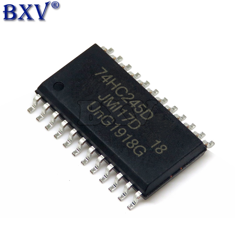 ชิปเซ็ต 74HC244D 74HC244 SOP-20 74HC245D 74HC245 SMD 10 ชิ้น