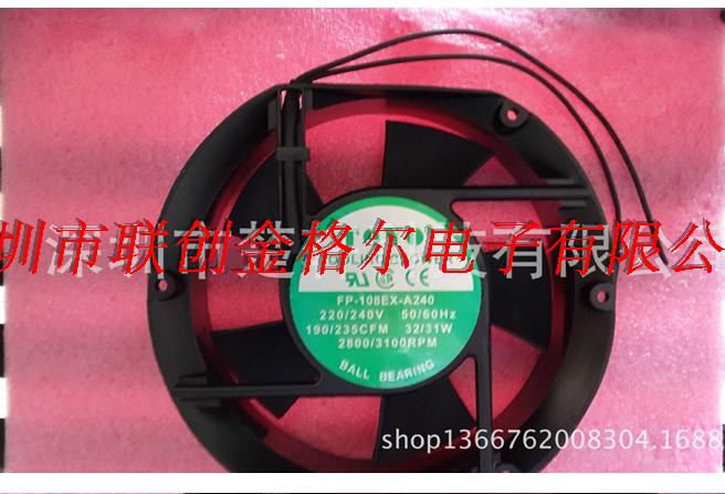 YY ต้นฉบับญี่ปุ่นนําเข้ากรอบอลูมิเนียมพัดลม AC นําเข้า TM-172S1B-32W-A240D 230V