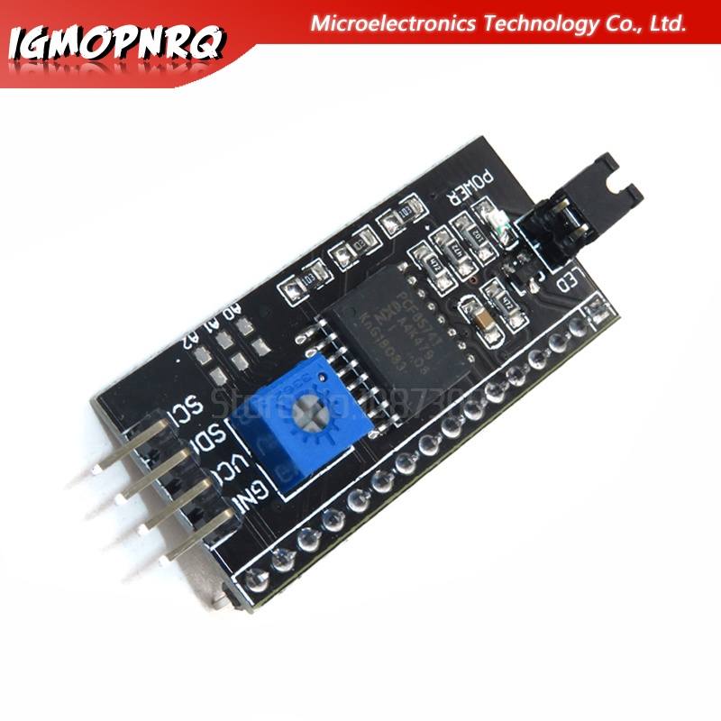 5 ชิ้น 1602 2004 แผ่นอะแดปเตอร์ LCD IIC I2C อินเทอร์เฟซ lcd1602 I2C อะแดปเตอร์ LCD สําหรับใหม่