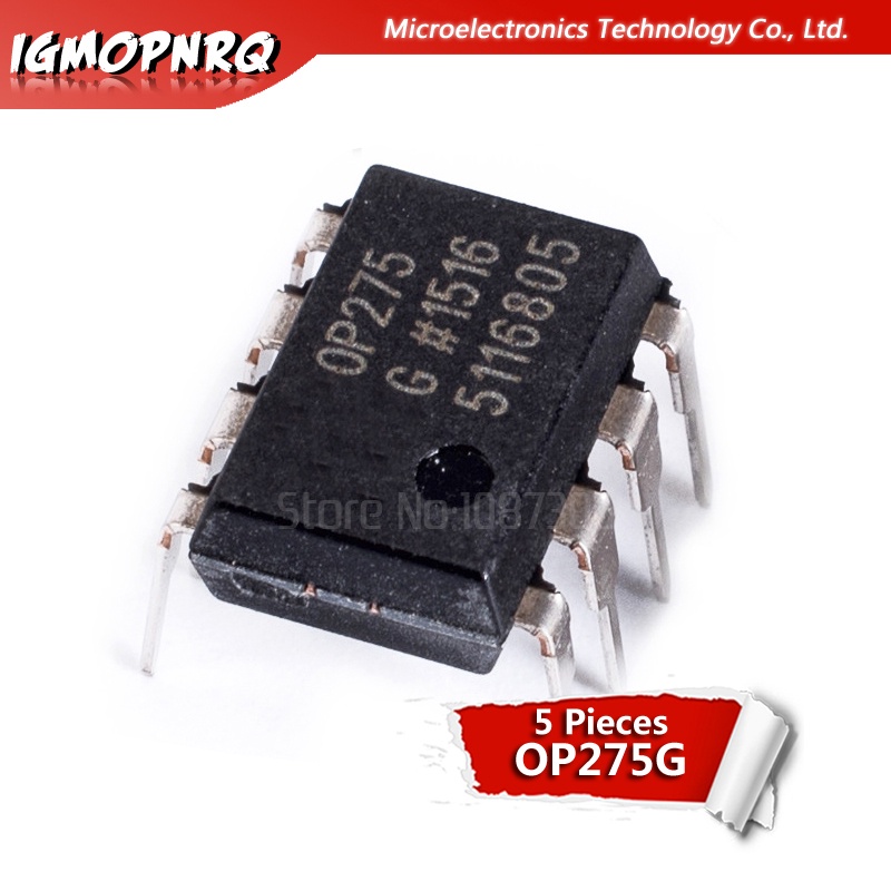 วงจรรวม DIP-8 OP275 OP275 OP275GPZ OP275G 5 ชิ้น