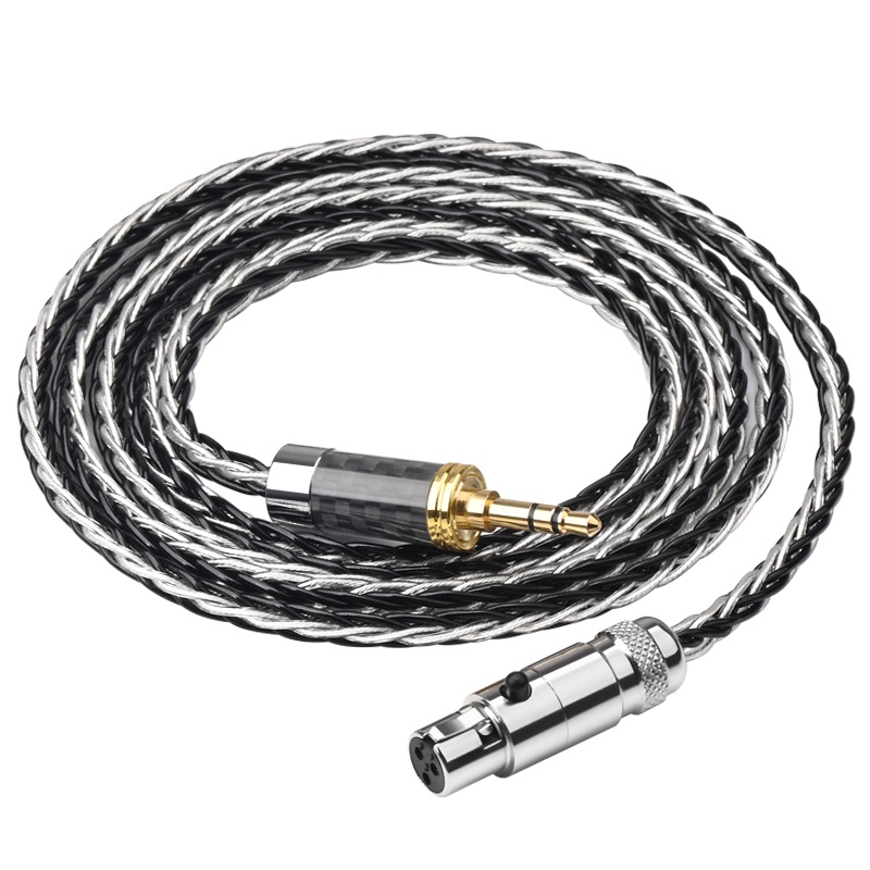 สายเคเบิลหูฟังสเตอริโอ HiFi 3.5 มม. เป็น Mini XLR ตัวผู้ แจ็ค 3.5 มม. ประสิทธิภาพสูง สําหรับ AKG Q701 K240s K271 ราคา ถูกที่สุด ดีลบีเคเค แกลเลอรีภาพที่ 5