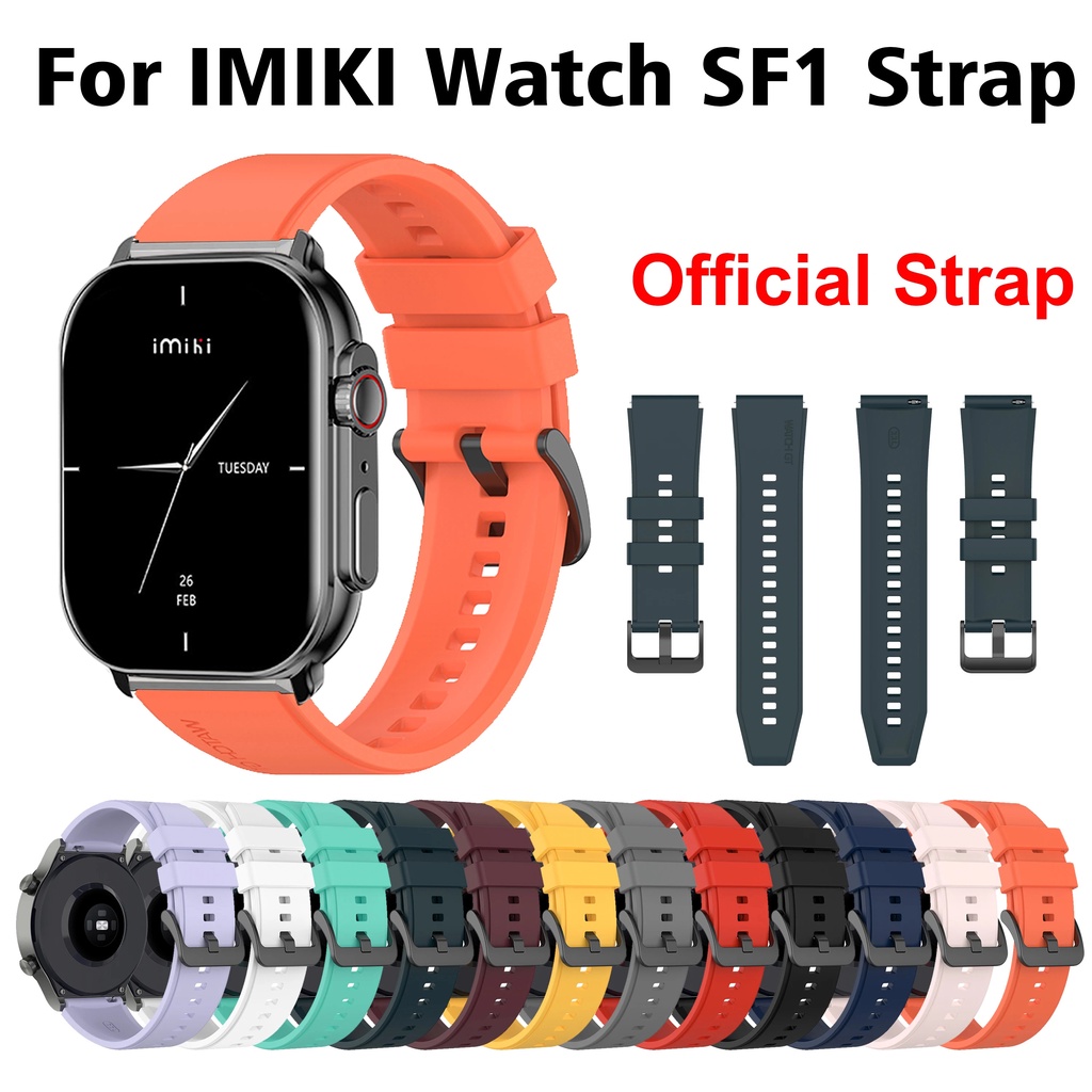 สายนาฬิกาข้อมือซิลิโคน สําหรับ IMIKI Watch SF1 SF1 SF1