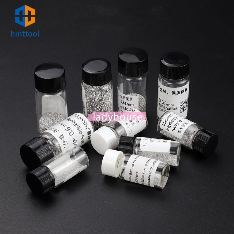 ใหม่ ของแท้ ลูกบอลบัดกรีตะกั่ว 25k Sn63Pb37 BGA 0.20 0.25 0.3 0.35 0.4 0.45 0.5 0.55 0.6 0.65 0.76 มม. คุณภาพดี สําหรับซ่อมแซมโทรศัพท์มือถือ