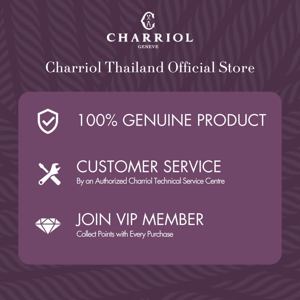 CHARRIOL กำไลข้อมือ 06-104-1232-2 Bracelet - Steel Yellow PVD