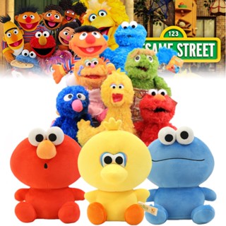 ตุ๊กตาหุ่นมือ Sesame Street Elmo Cookie Monster Ernie ขนาด 42 ซม. ของเล่นเสริมการเรียนรู้ สําหรับเด็ก