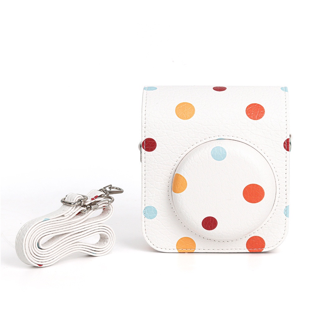 [ใหม่] กระเป๋าใส่กล้อง ลายจุด สําหรับ For Instax Mini 12 Mini12 - รูปที่ 7