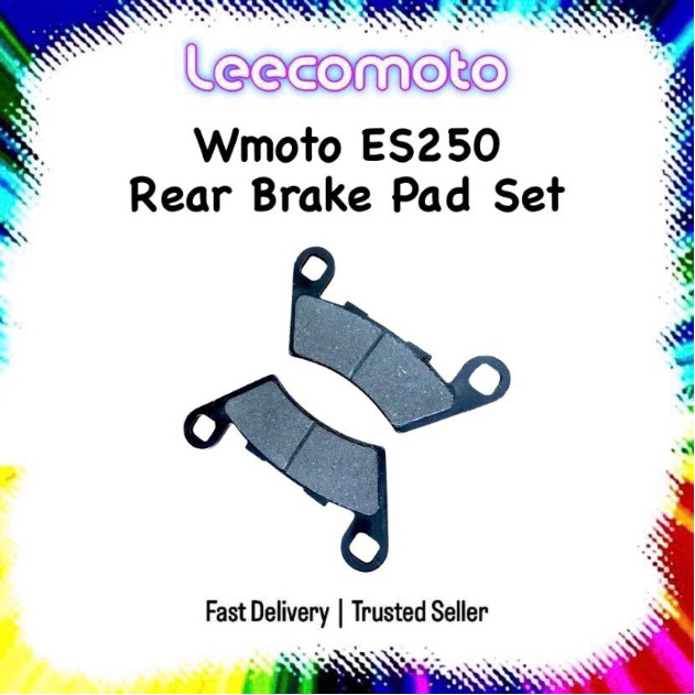 WMOTO ES250 ES 250 ES250i ES 250i REAR DISC BRAKE PAD DISK BREK PAD CALIPER LINING PAD BREAKANG PAD 