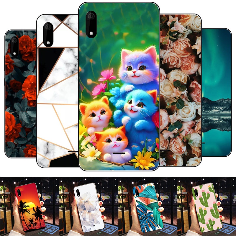 เคสโทรศัพท์มือถือ ซิลิโคนนิ่ม TPU ลายน่ารัก แฟชั่น สําหรับ Wiko Sunny 5 Sunny5 6 นิ้ว มากกว่า 40