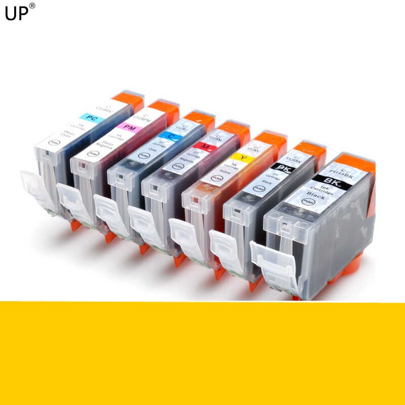 7 ชิ้น PGI-5BK CLI-8 CLI-8PC CLI-8PM ตลับหมึกสำหรับ Canon MP950 MP960 MP970 MP-960 MP-970 Full Ink P