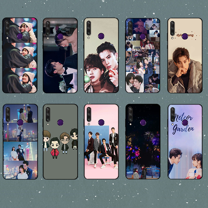 แฟชั่นพิมพ์สําหรับ Huawei Nova Y61 10se Mate 10 20 50 P40 Pro Lite Meteor Garden นุ่มสีดํา TPU เคสโท