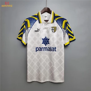 02-03 Parma Away เสื้อฟุตบอลย้อนยุค Football