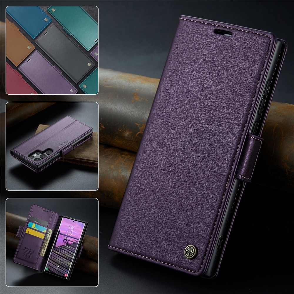เคส สําหรับ Galaxy S10 + Note10 + Note20Ultra เคสโทรศัพท์หนัง ฝาพับแม่เหล็ก เคสโทรศัพท์มือถือ ป้องกันกระแทก พร้อมช่องใส่บัตร สําหรับ Samsung S10Plus Note10Pro