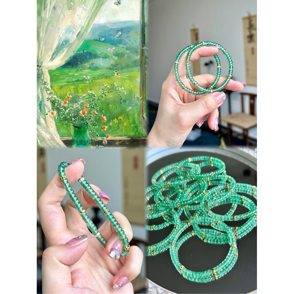 [L & M Original Design] [The Wizard of Oz] The Wizard of Oz] Oz Crystal Straight Cut DIY สร้อยข้อมื