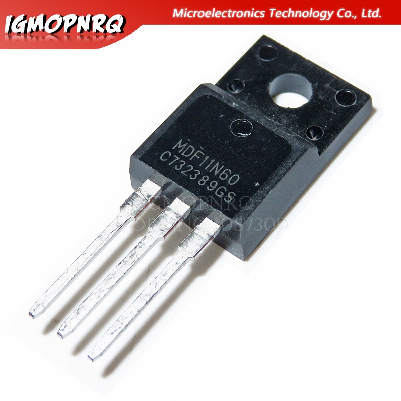 มอสเฟต MDF11N60 11N60 MDF11N60TH TO-220 10 ชิ้น