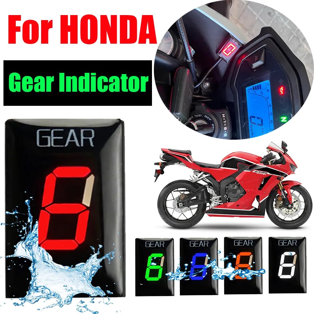 เครื่องวัดเกียร์รถจักรยานยนต์ สําหรับ Honda CBR 600 RR 600RR CB500X CB600 CBR600RR CBR1000RR CB600F Hornet CB650F CBR650F