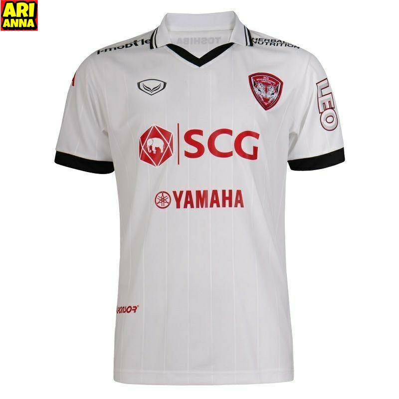 (Arianna) เสื้อแข่งเมืองทองยูไนเต็ด 2017 ชุดเยือน สีขาว ของแท้จากสโมสร Muangthong United