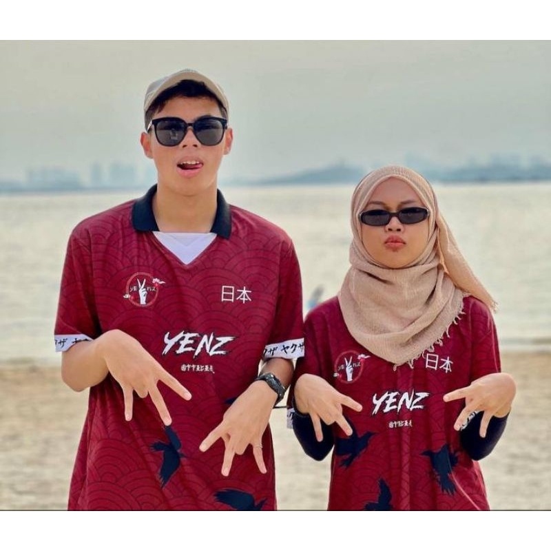 YENZ RETRO-SAKURAI JERSEY COLLAR ANIME JUJUTSU KAISEN ดีไซน์ล่าสุด 2023