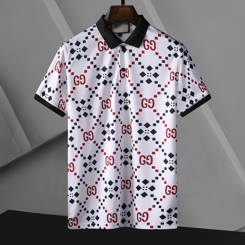 เสื้อโปโลแขนสั้นลําลอง ผ้าฝ้าย สไตล์นักธุรกิจ สําหรับผู้ชาย