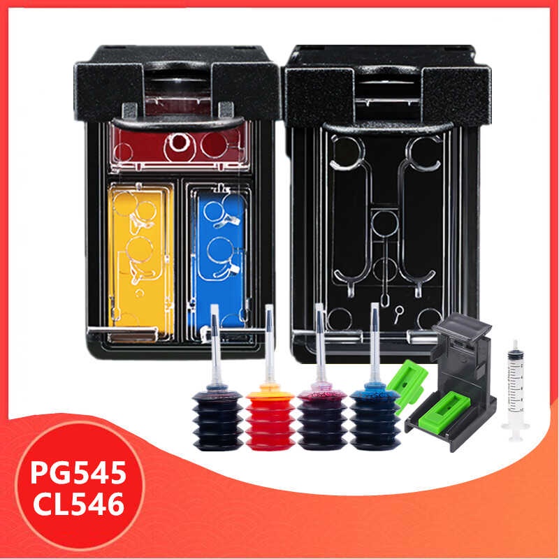 ตลับหมึกรีฟิล 545XL 546XL 545 546 XL สำหรับ Canon PG545 CL546 PG-545 Pixma MG3050 2550 2450 2550 29