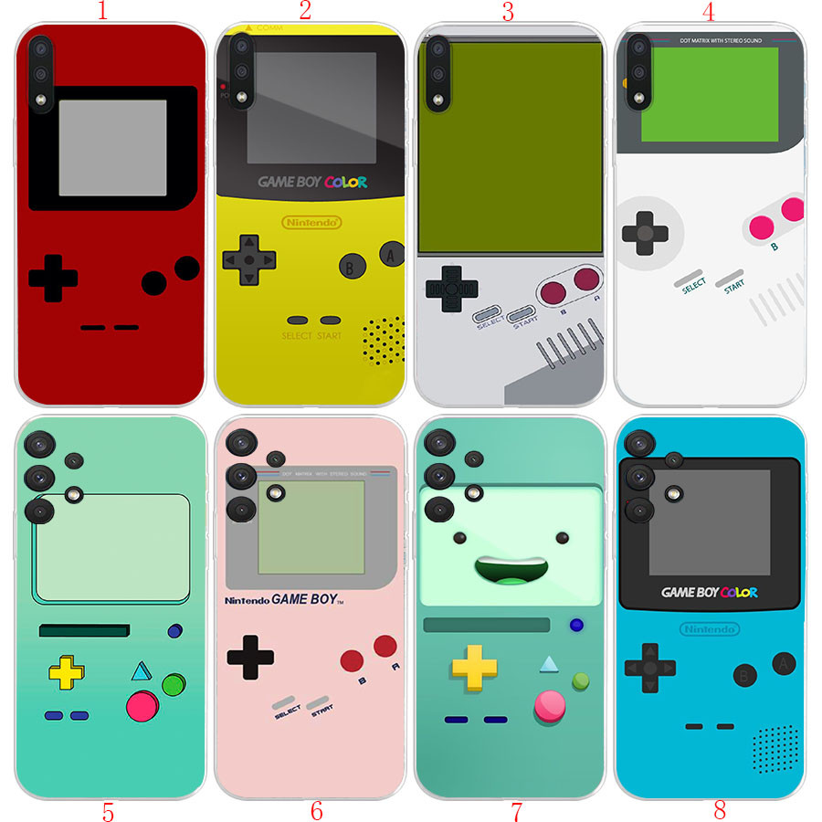 OPPO A57 A39 Neo 9 A1K A5 A9 A32 A53 2020 A93 A54 A59 F1s A53S A55 A56 การ์ตูน PSP เกมเครื่องสีโปร่ง