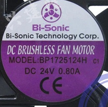 BH Original 172 "150" 51 โครงอลูมิเนียมนําเข้าพัดลม BP1725124H DC24V 0.80A