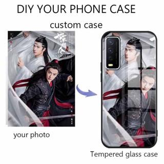 เคสโทรศัพท์มือถือแบบแก้ว ลายสั่งทํา DIY สําหรับ iPhone 15 pro Max 6 6s 6plus 6splus 7 8 7plus 8plus XS Max XR X 11 12 13 14 11pro 12pro 13pro 14pro Max 12mini 14plus