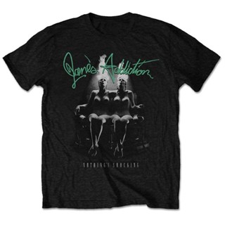 เสื้อยืด พิมพ์ลาย Janes Addiction Nothings Shocking Perry Farrell สําหรับผู้ชาย และผู้หญิง