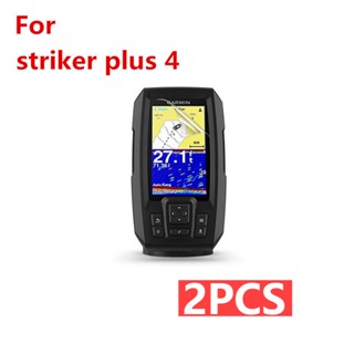 2 ชิ้น สําหรับ Garmin Striker Plus 4 ฟิล์มกันรอยหน้าจอ HD ป้องกันรอยขีดข่วน โทรศัพท์มือถือ ฟิล์มป้องกัน ฟิล์มนุ่ม