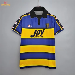 02-03 Parma Away เสื้อฟุตบอลย้อนยุค Football