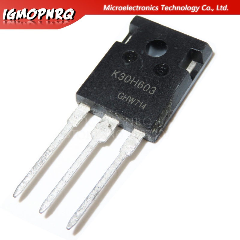 5 ชิ้น IKW30N60H3 K30H603 TO-247 IKW30N60 ใหม่